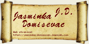 Jasminka Domiševac vizit kartica
